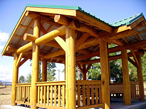 Cabana package from Skyline Custom Log